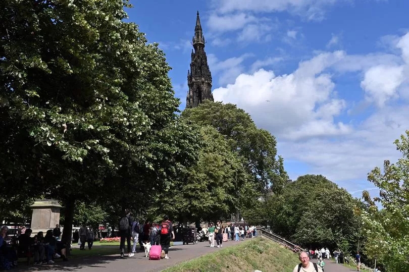 Edinburgh Princes Street Gardens to close as Storm Floris hits the capital