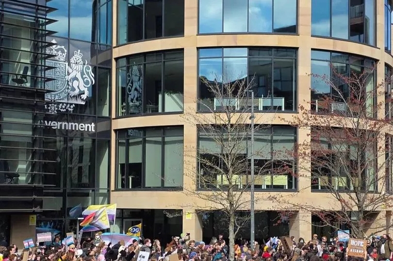 Hundreds of protestors march on Edinburgh after controversial court ruling