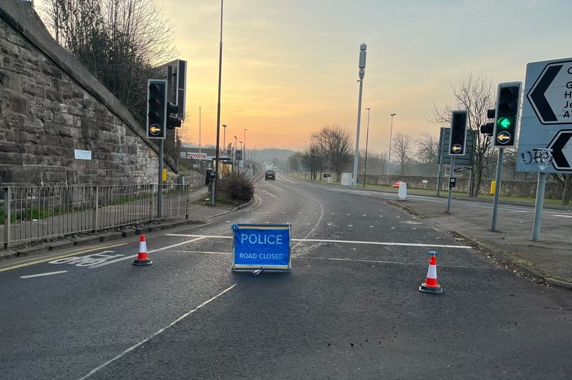 Edinburgh police close busy road and buses diverted due to early morning incident