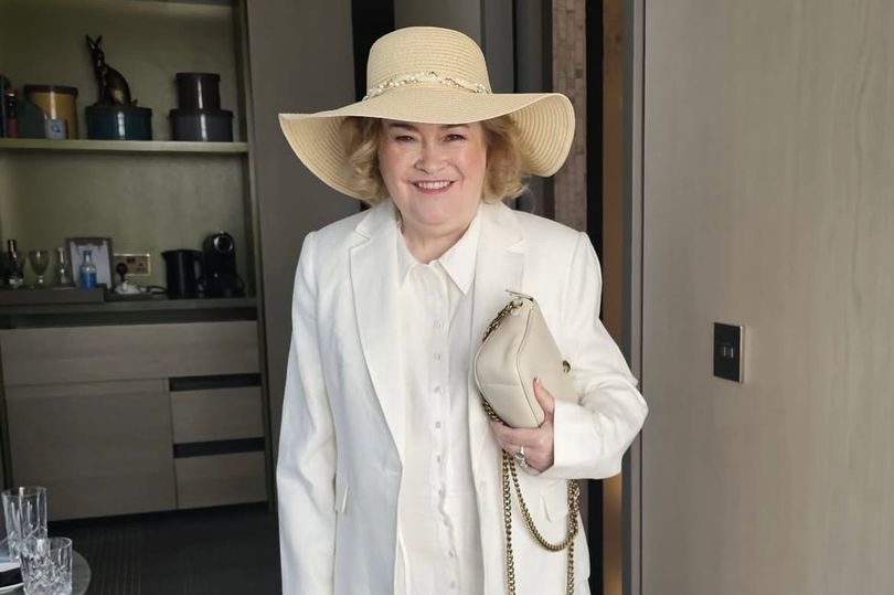 West Lothian BGT singer Susan Boyle spotted out as fans all say the same thing