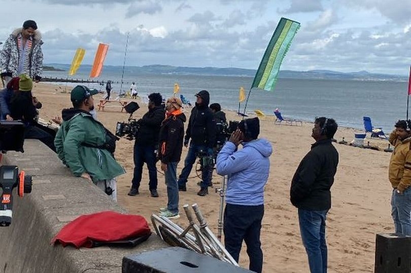 Edinburgh filming for '90s classic movie remake takes over Portobello beach