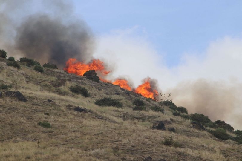 Arthur's Seat Edinburgh: Firefighters continue to battle major blaze four hours on