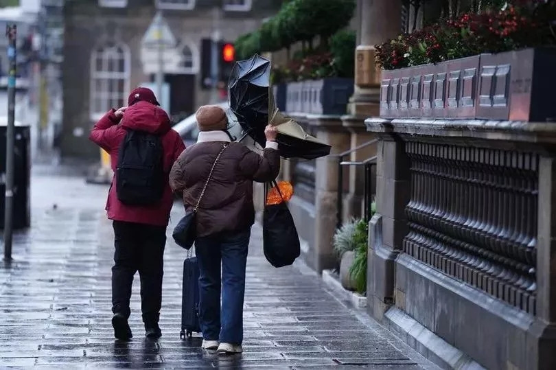 Edinburgh and Lothians slapped with 'severe' weather warning as Storm Floris hits
