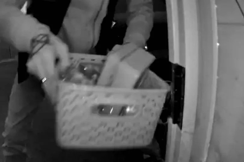 Midlothian woman shares door camera footage as 'bad act' leaves locals outraged