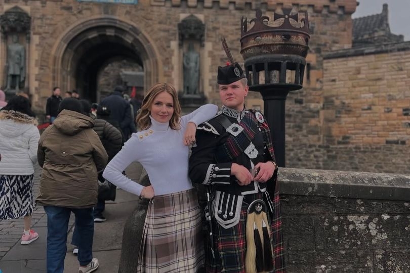 Spice Girls star Geri Halliwell-Horner spotted in Edinburgh as fans say same thing