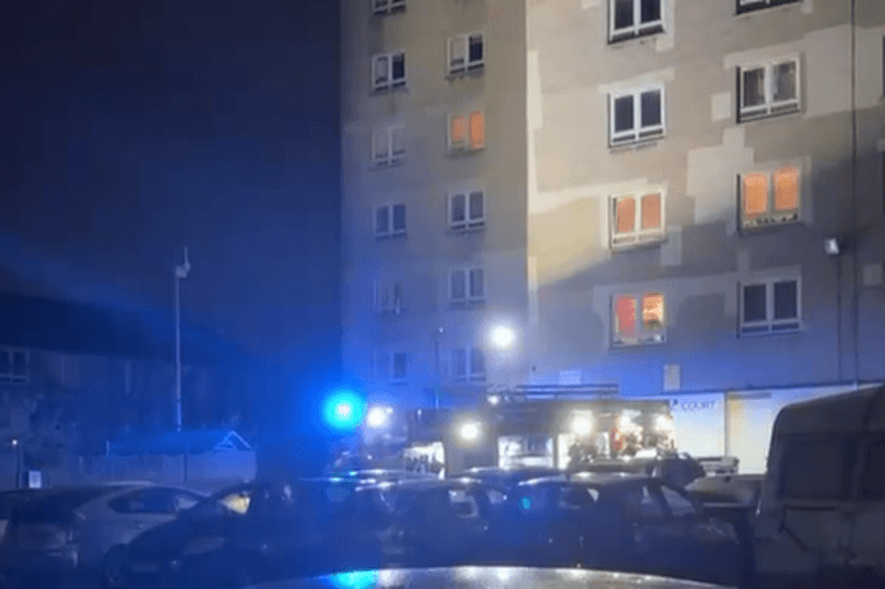 Six casualties in Edinburgh high rise blaze with huge emergency response