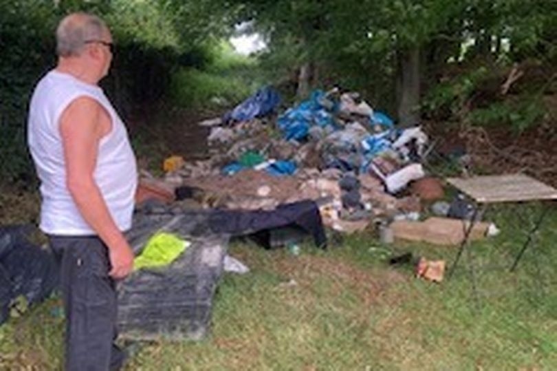 Edinburgh community share airport 'birdstrike' fears over feckless fly tipping