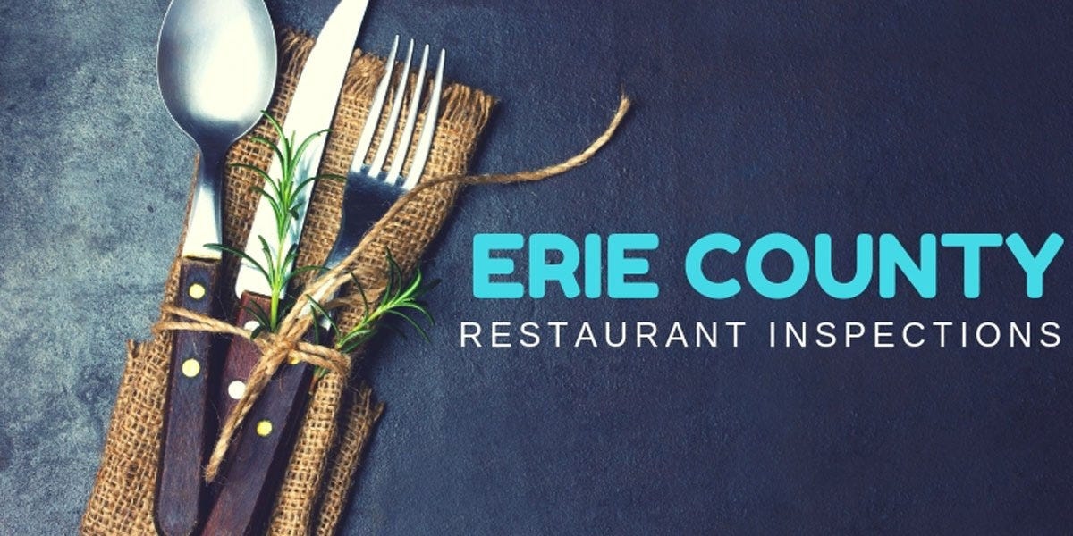 Erie County restaurant inspections for July 16-23, 2025