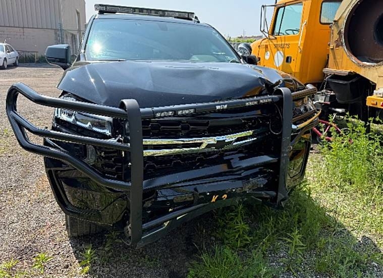 Erie police officer, police dog escape serious injury in May 31 crash on city's east side