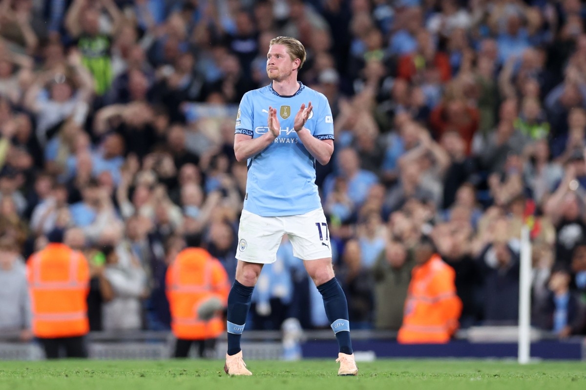 It was a farewell fit for a king as Kevin De Bruyne says goodbye to the Etihad