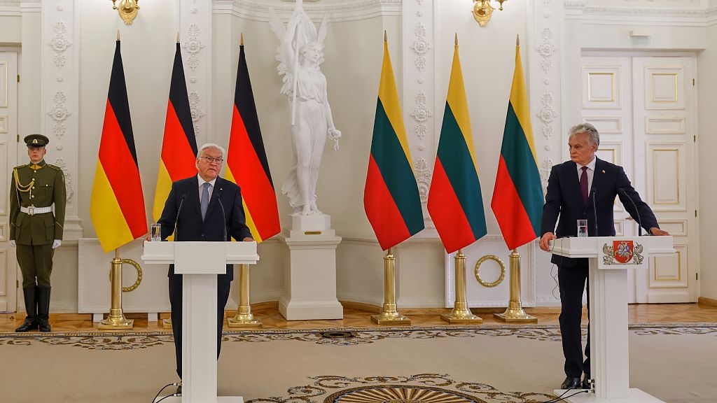 German president pledges support for Lithuania during Vilnius visit