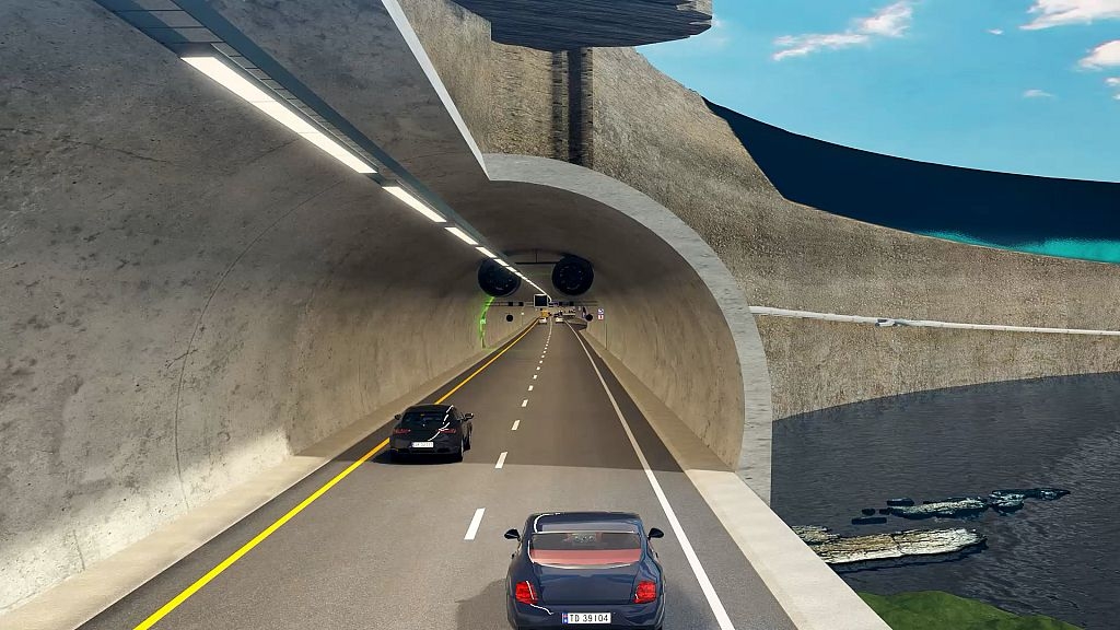 Norway is building the world's longest and deepest subsea road beneath its fjords