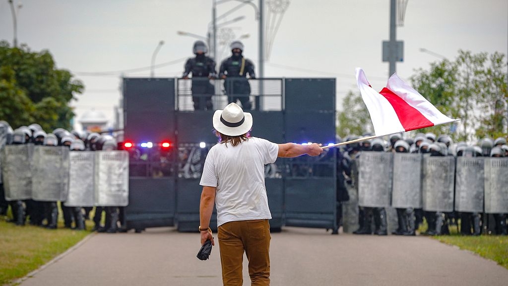 Belarus people haven't given up on toppling the regime, just a question of time