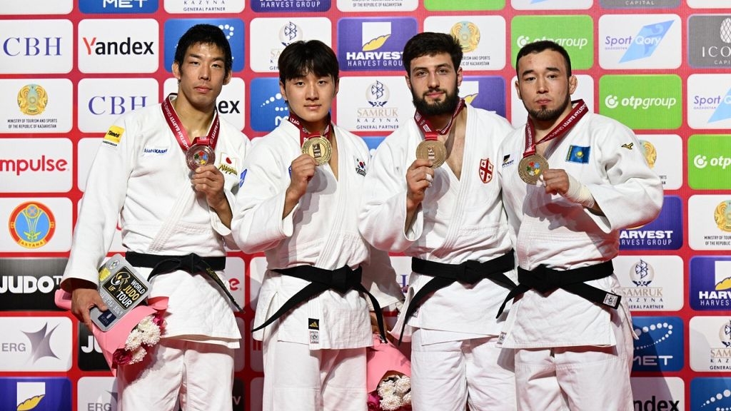 Judo Grand Slam: Gold Rush for Four Nations on Day 2 in Astana