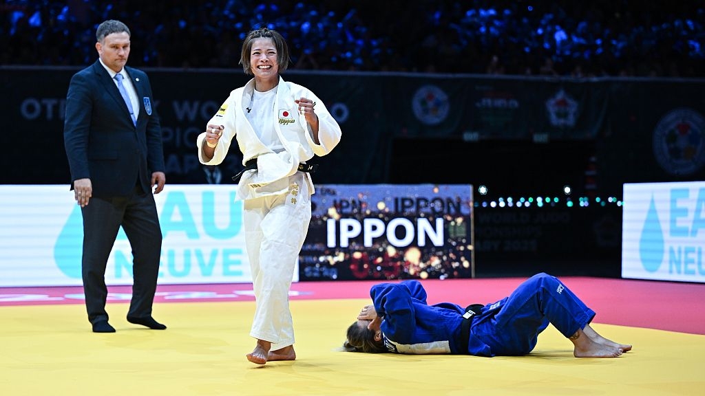 Abe claims fifth world title, Takeoka stuns at -66 kg, Gyertyas lights up Budapest crowd