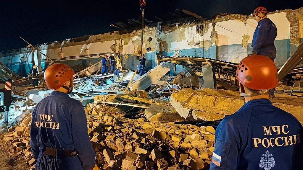 Fire at Russian industrial plant kills 11 people and leaves 130 injured