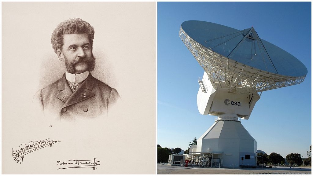 Space Waltz: ESA to put Strauss among the stars on his 200th birthday