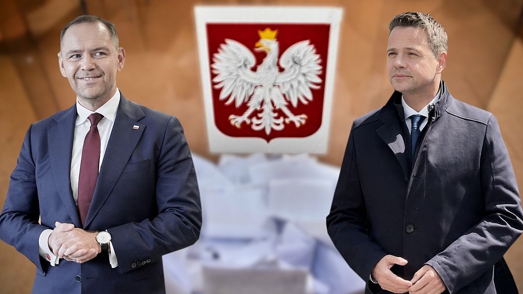 Trzaskowski marginally ahead in Polish election's first exit polls, but race too close to call