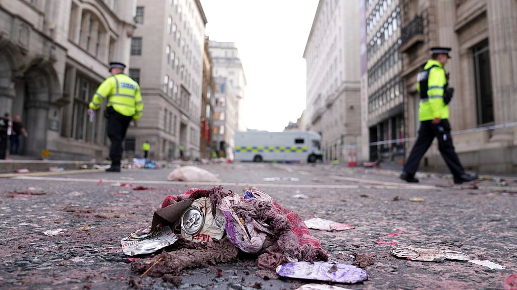 Driver charged with causing grievous bodily harm after ramming car into Liverpool football fans