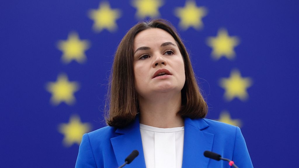 Russia might use Belarus to attack the Baltics, but Belarusians will not do it, Tsikhanouskaya says