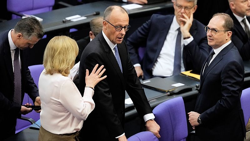 German stocks drop as Merz stumbles in historic Bundestag defeat