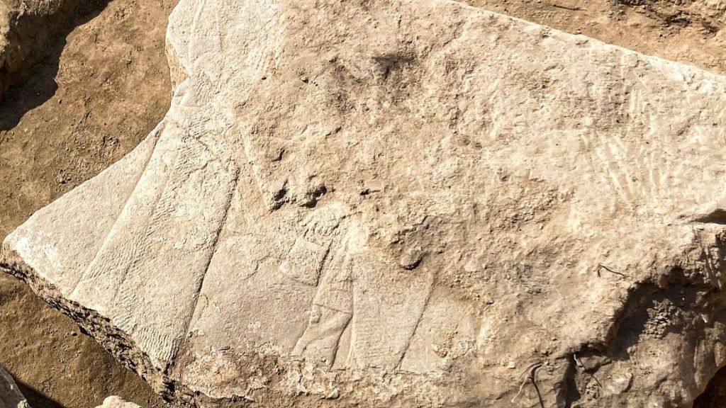 Spectacular find: Monumental images of gods discovered at Nineveh in Iraq