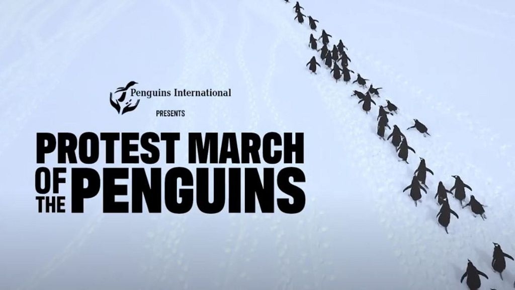 Penguin ‘protest march' against Trump's tariffs coming this week