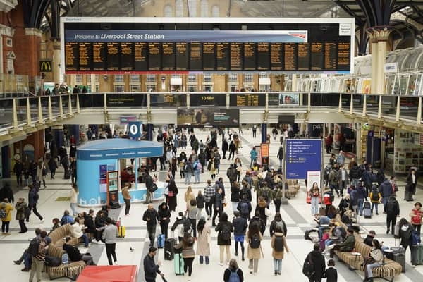 London travel news LIVE: Liverpool Street trains disrupted after 'person hit by train'