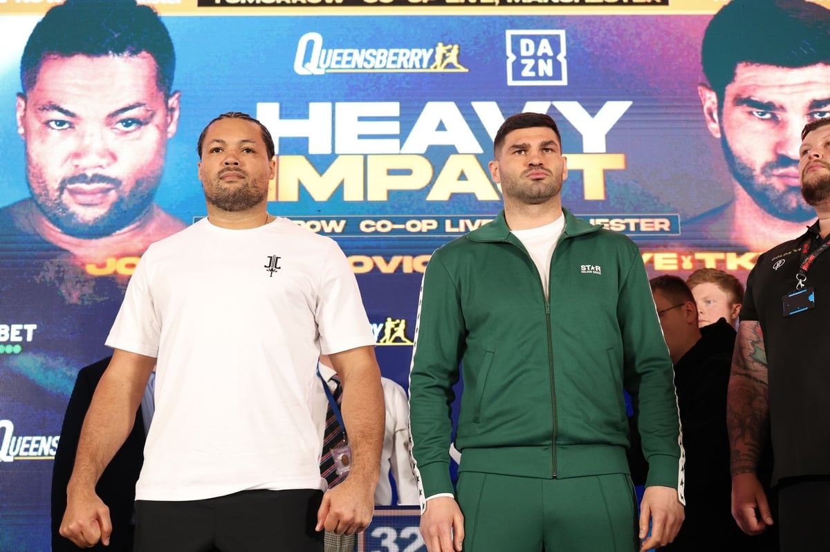 How to watch Joyce vs Hrgovic: TV channel and live stream for boxing tonight