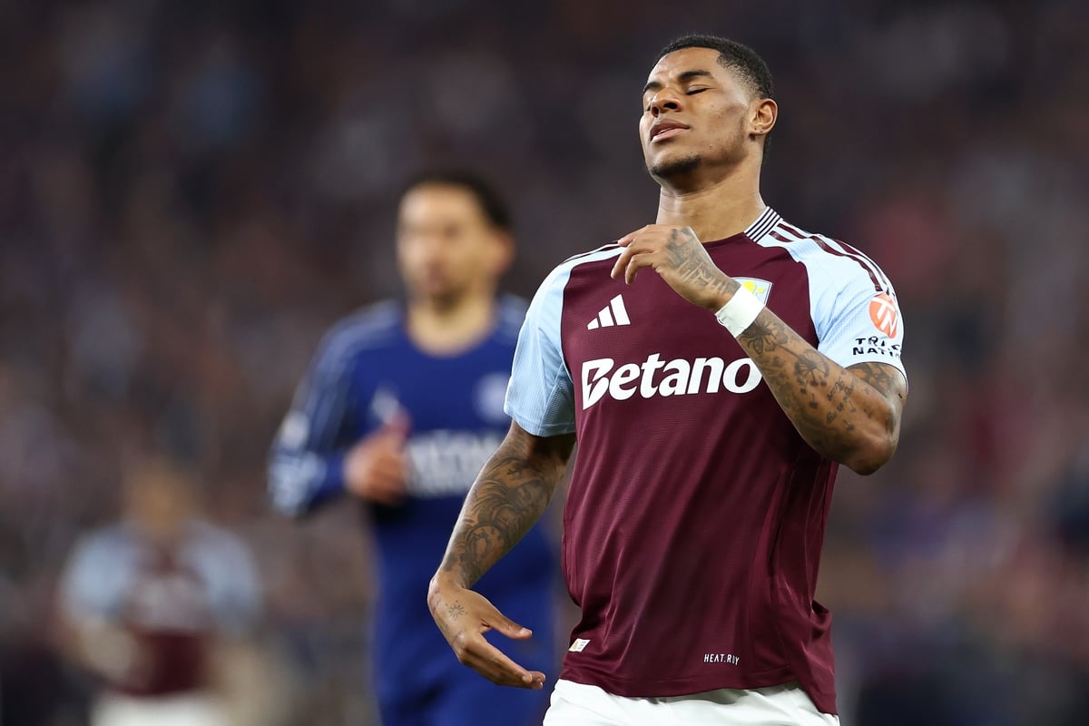 Why Marcus Rashford's season is over as Unai Emery confirms list of Aston Villa absentees for Tottenham clash