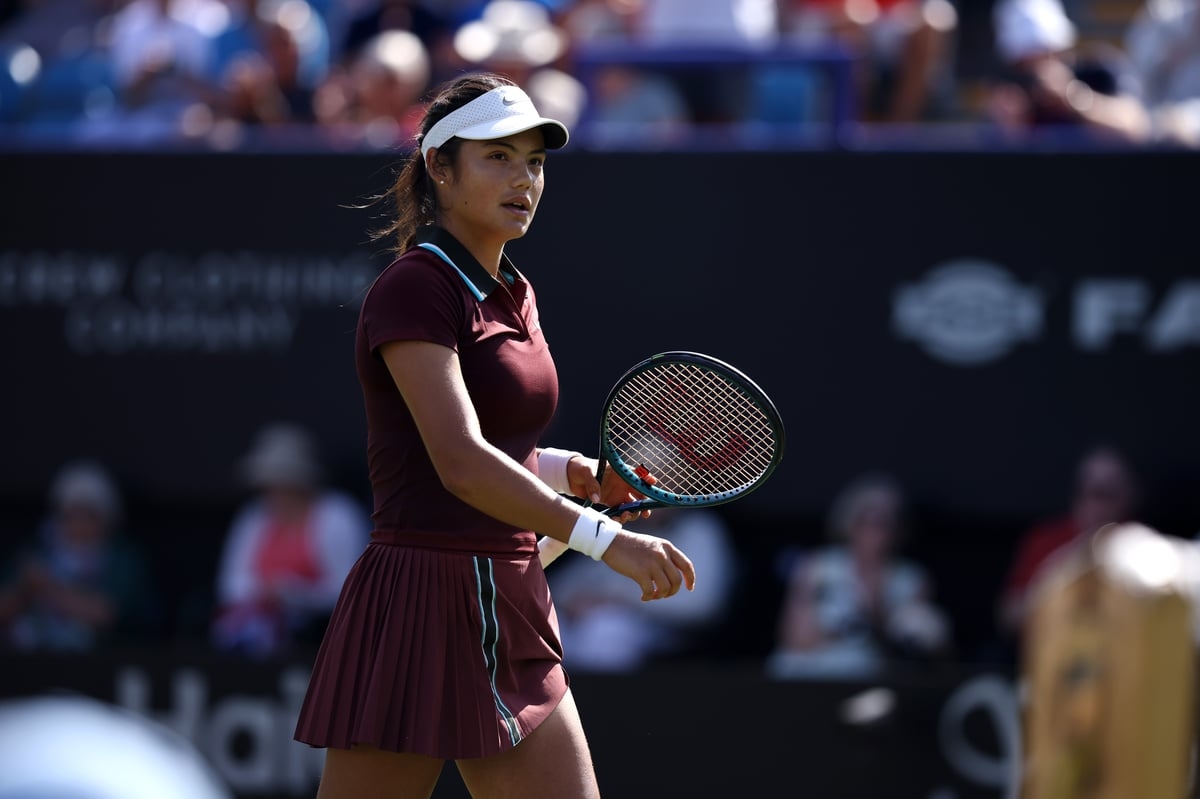 Emma Raducanu fightback in vain as British No1 falls to Eastbourne defeat against Maya Joint
