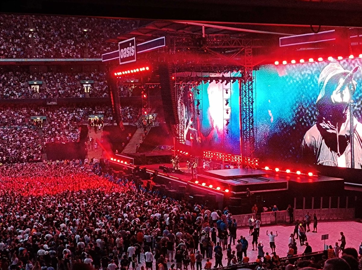 Oasis ‘shocked and saddened' as fan in his 40s dies in fall during Wembley Stadium gig