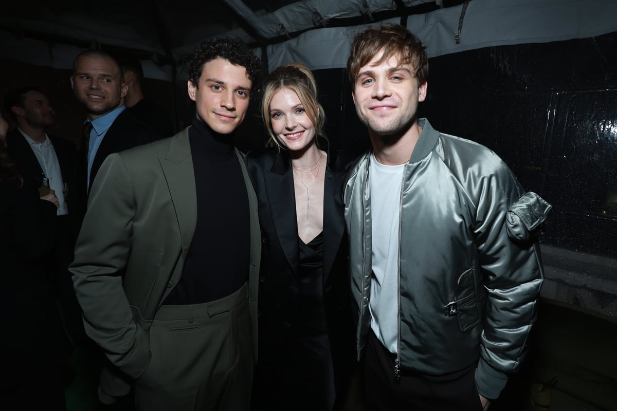Leo Woodall and Meghann Fahy's relationship: Inside their White Lotus romance after Bridget Jones UK premiere