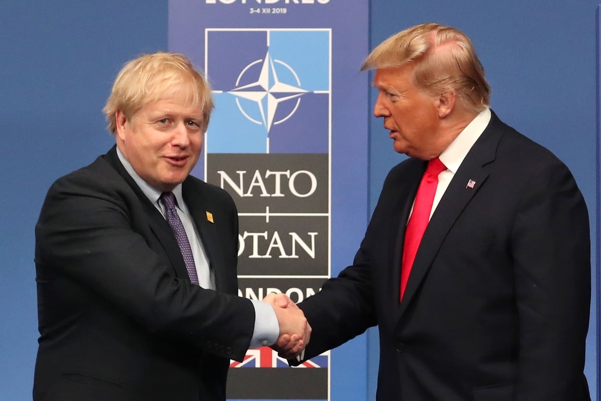 Trump blaming Ukraine for Putin war like saying US attacked Japan at Pearl Harbor, says Boris Johnson