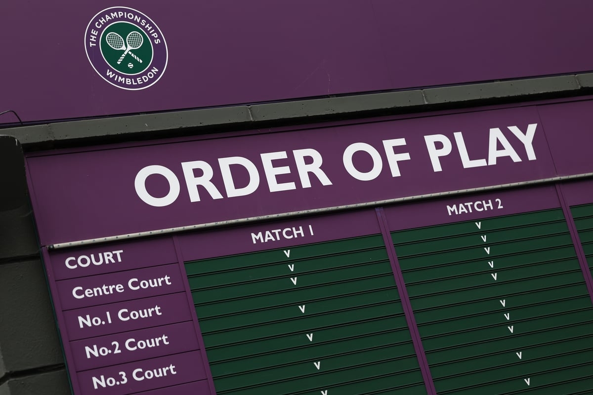 Wimbledon Order of Play: Day 5 schedule with Emma Raducanu, Carlos Alcaraz, and Aryna Sabalenka in action