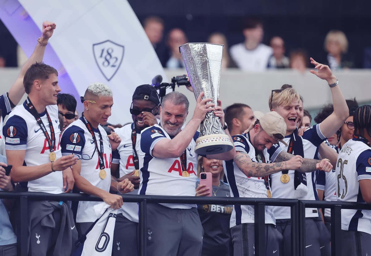 Tottenham: Ange Postecoglou promises best is yet to come as delirious Spurs delight in Europa League glory