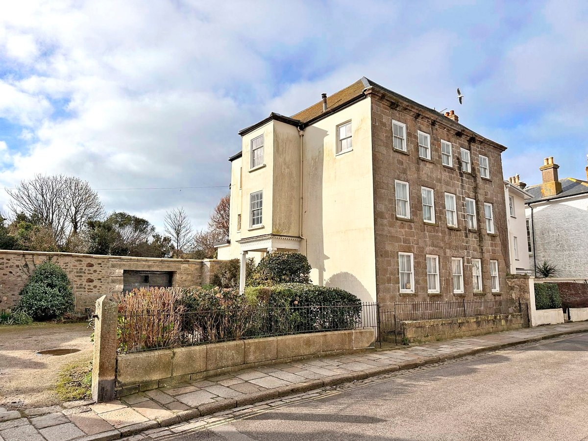 Grand 1701 Penzance vicarage packed with period features for sale for £850k