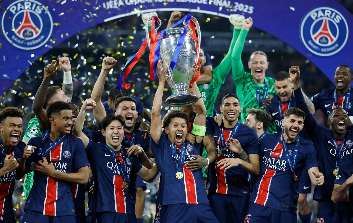 Youthful Paris Saint-Germain flaunt maturity beyond their years to finally reach Champions League summit