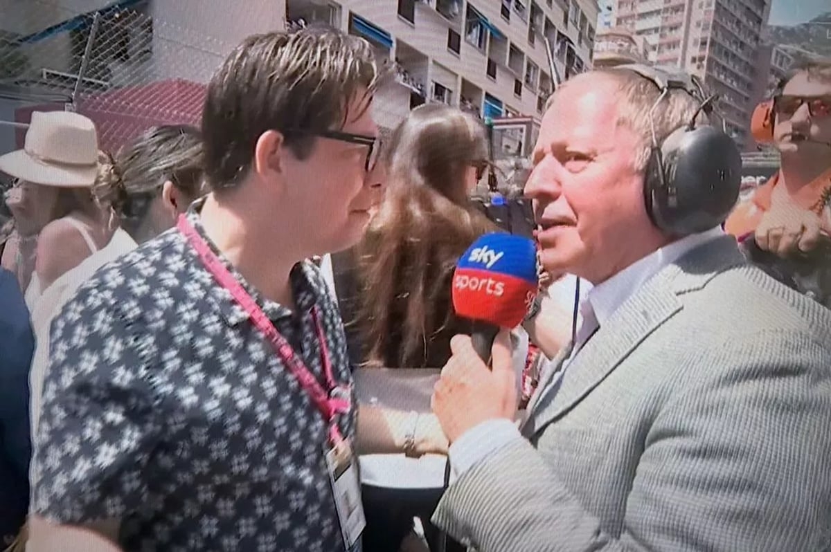 Michael McIntyre's invitation to Martin Brundle 'shut down' during Monaco Grand Prix grid interview