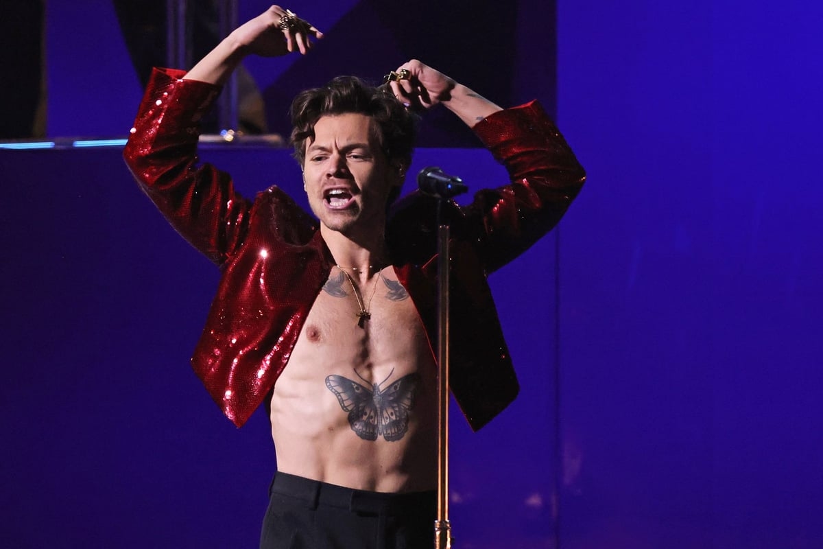 Harry Styles spotted incognito partying into the early hours at Glastonbury