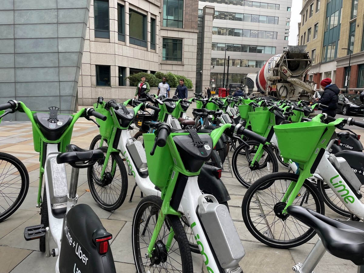 On your bike! Lime booted out of west London borough after pavement parking complaints