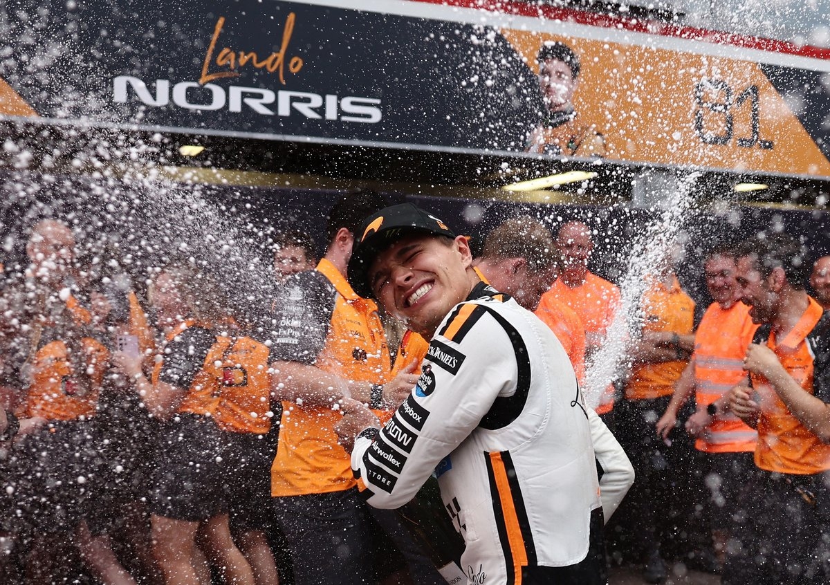 F1: Lando Norris wins Monaco Grand Prix to cut Oscar Piastri's title lead to three points