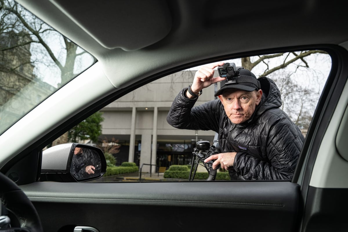 Who is social media vigilante Cycling Mikey?