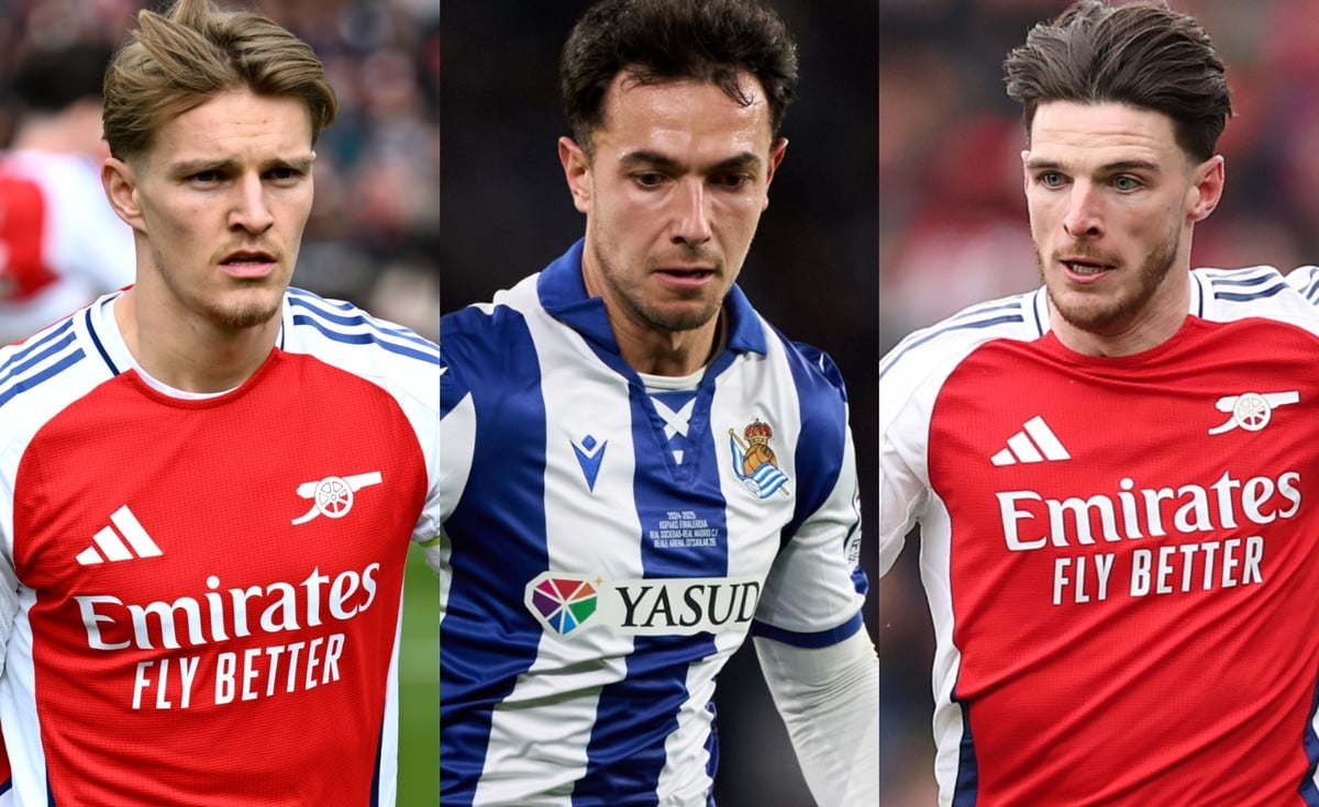 How Arsenal could line up with Martin Zubimendi to take midfield to new level