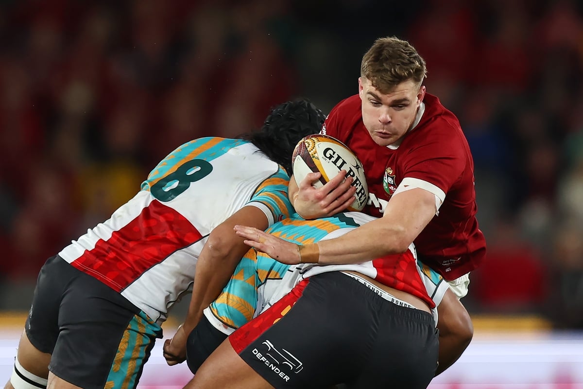 Huw Jones returns to Lions XV for second Australia Test after Garry Ringrose withdraws with concussion