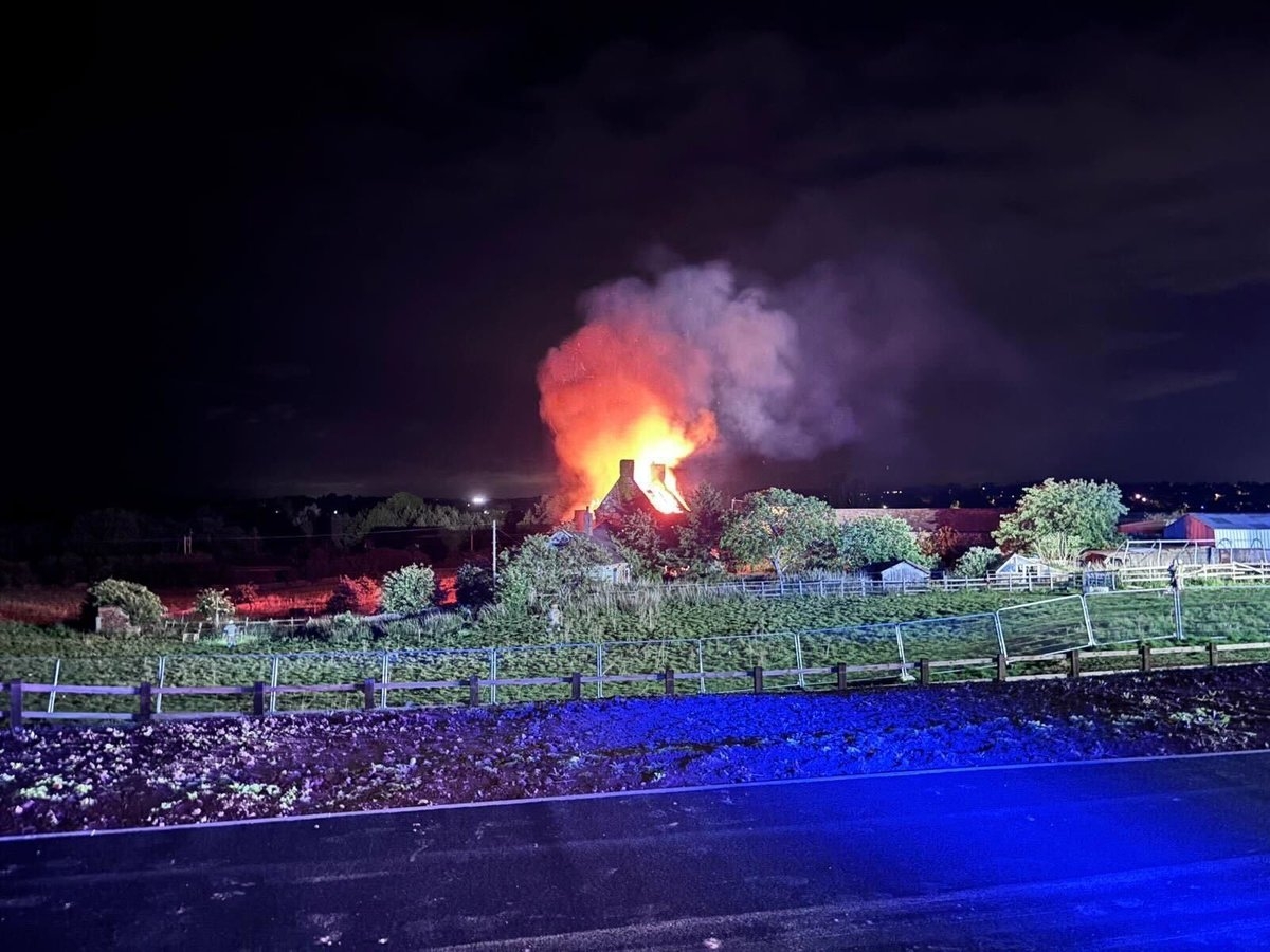 Princess Diana's childhood home and resting place 'targeted by arsonists' as farmhouse burned down