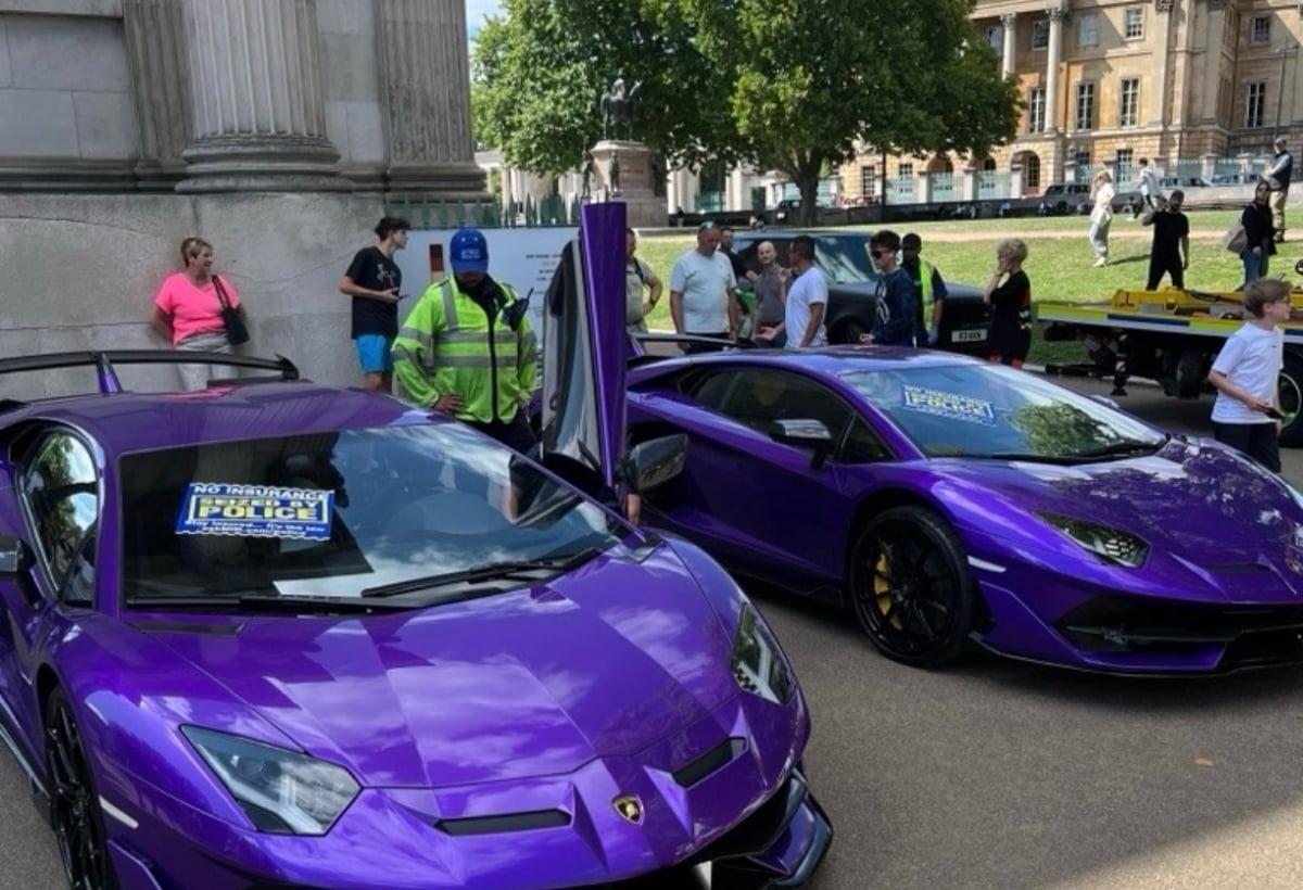 Dozens of supercars worth £7m are seized in Kensington and Chelsea anti-social driving crackdown