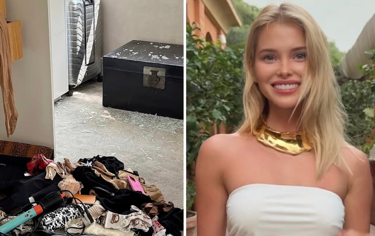 Russian Instagram model has London home ransacked by thief who broke in through window