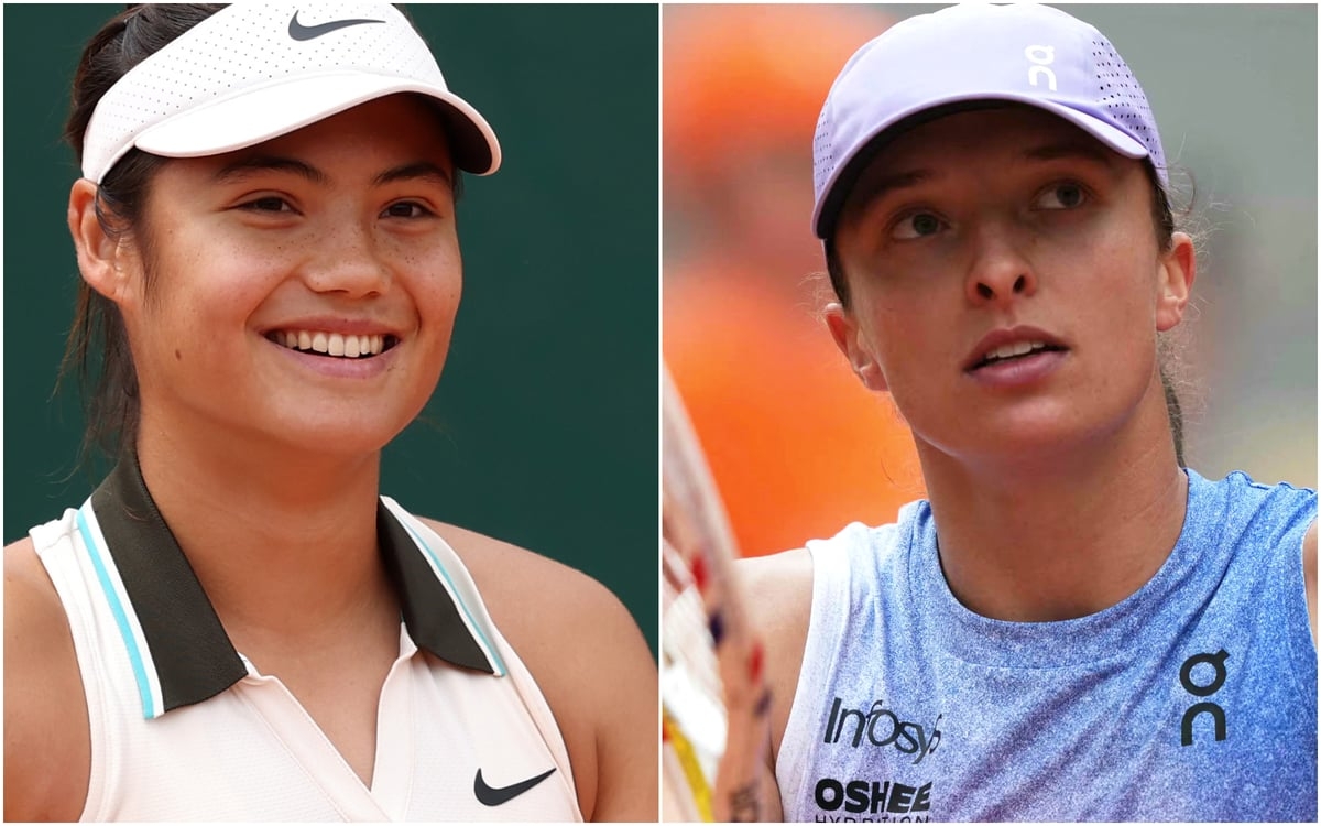 Raducanu vs Swiatek start time and how to watch French Open today