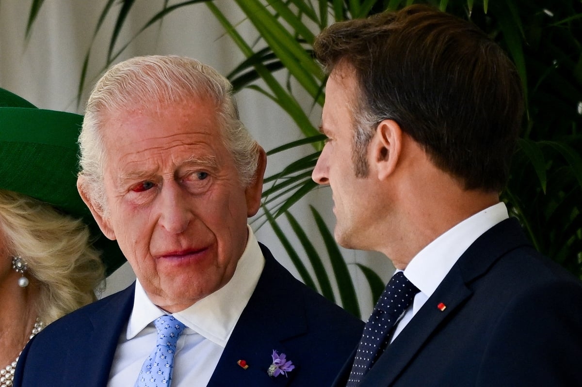 What happened to the King's eye? Charles sparks concern at Windsor Castle